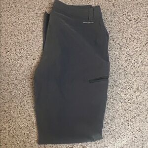 Eddie Bauer Charcoal Pants with Side Pocket